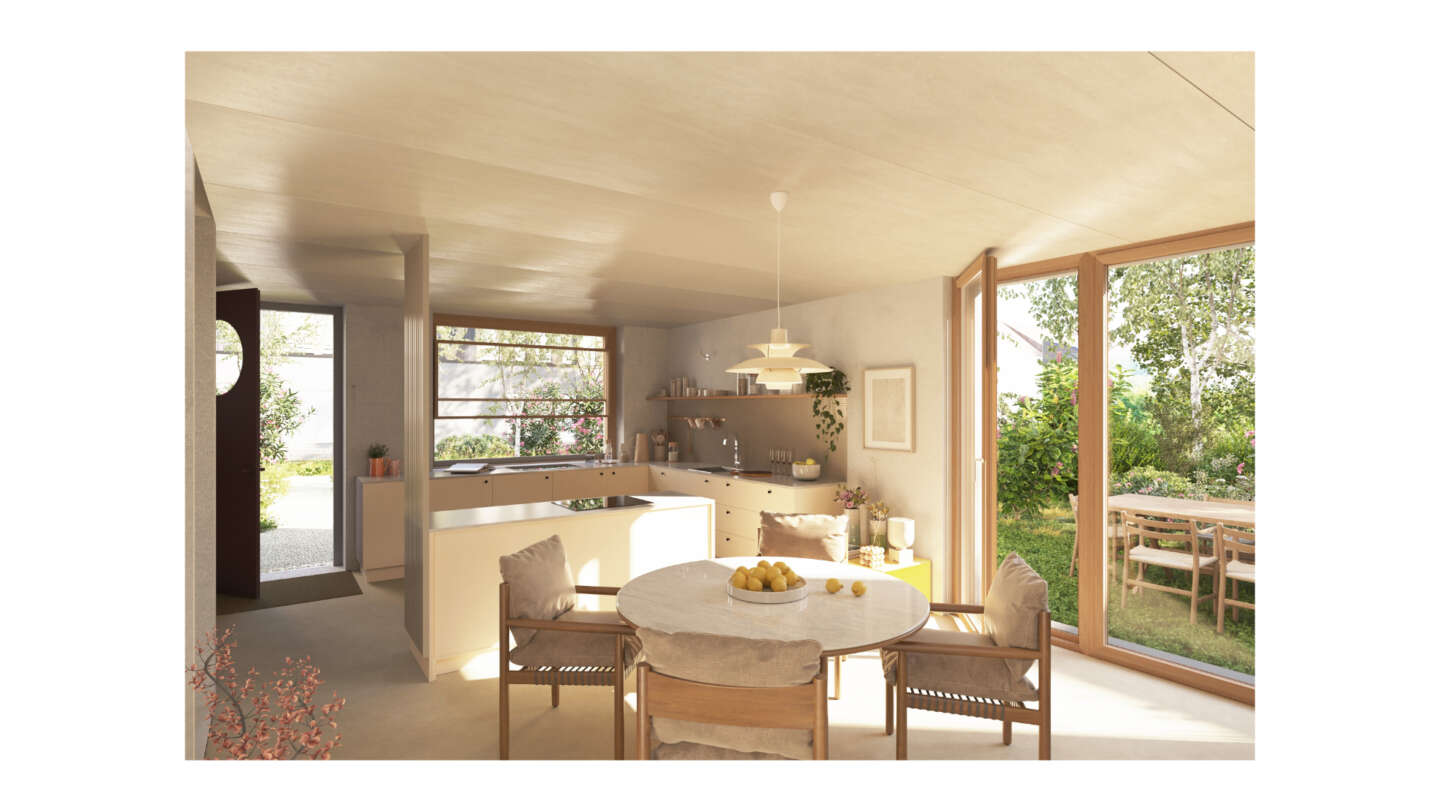 Blick in die Küche (Haus G)